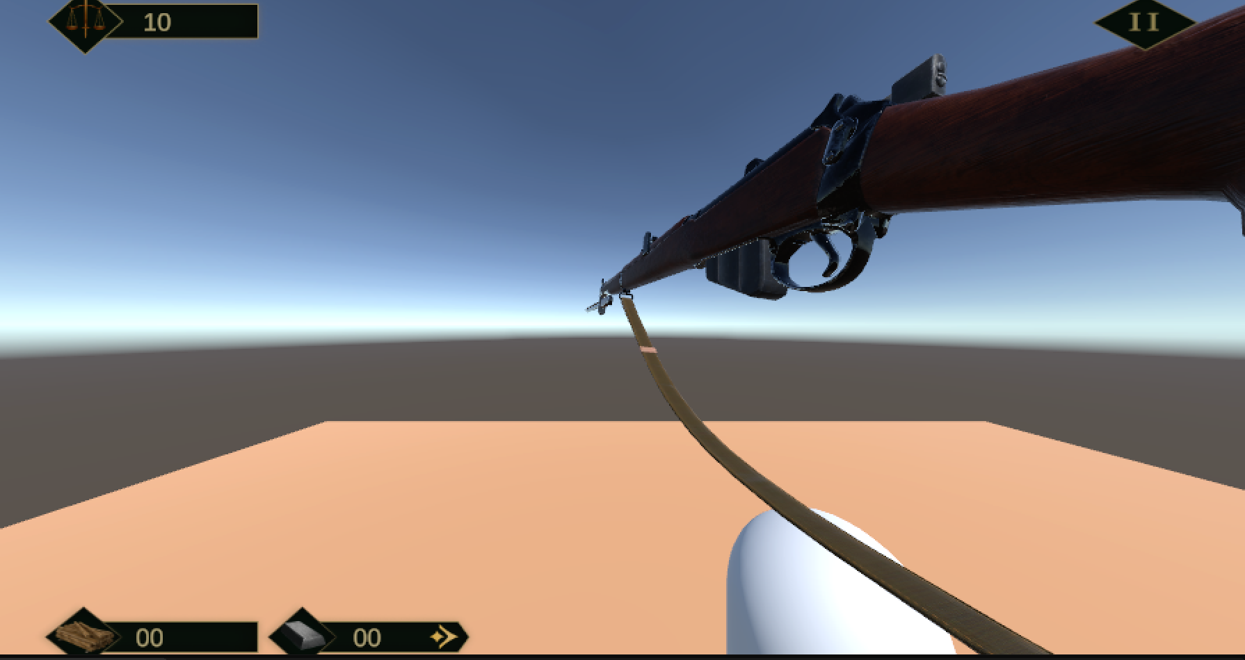 FPS Game Weapon 3D Model